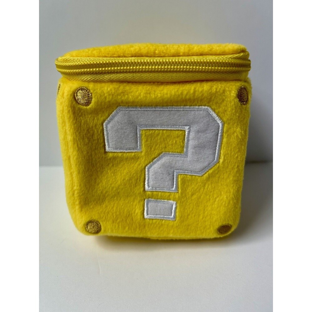 NINTENDO Super Mario 4.5" COIN BOX Plush by Little Buddy / San-Ei